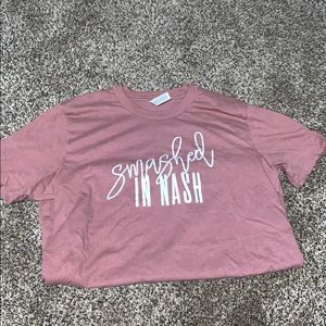 Smashed in Nash - bachelorette party t shirt
